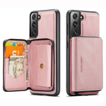 JEEHOOD Custodia in pelle per telefono a conchiglia orizzontale con cerniera magnetica, For Samsung Galaxy S22 5G, For OnePlus Nord N200 5G, For Samsung Galaxy S22+ 5G