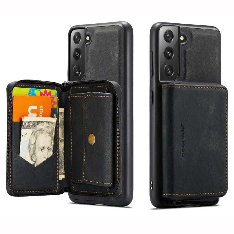 JEEHOOD Custodia in pelle per telefono a conchiglia orizzontale con cerniera magnetica, For Samsung Galaxy S22 5G, For OnePlus Nord N200 5G, For Samsung Galaxy S22+ 5G