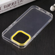 Custodia per telefono in TPU trasparente con montatura per lenti Macaron, For iPhone 13, For iPhone 13 mini, For iPhone 13 Pro, For iPhone 13 Pro Max