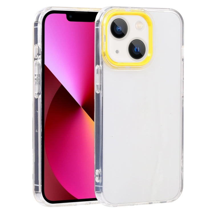 Custodia per telefono in TPU trasparente con montatura per lenti Macaron, For iPhone 13, For iPhone 13 mini, For iPhone 13 Pro, For iPhone 13 Pro Max