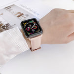 Cinturino in vera pelle per Apple Watch Series 7 e precedenti