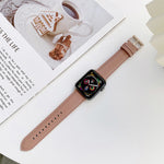 Cinturino in vera pelle per Apple Watch Series 7 e precedenti