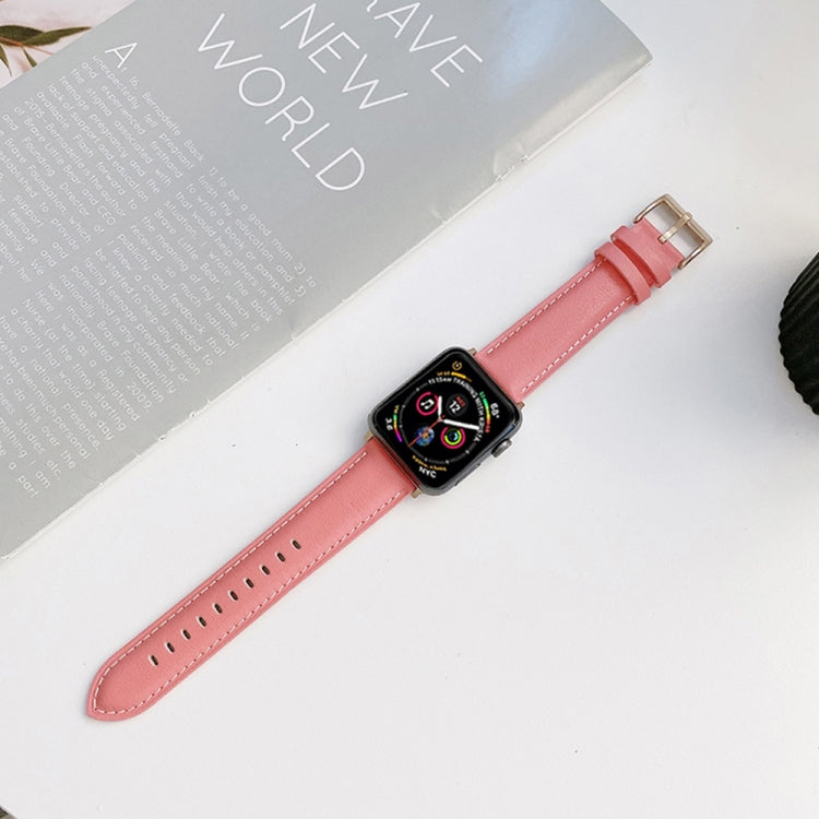 Cinturino in vera pelle per Apple Watch Series 7 e precedenti
