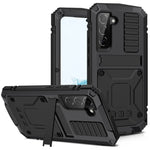 Custodia silicone con supporto per Samsung Galaxy S22 Ultra 5G