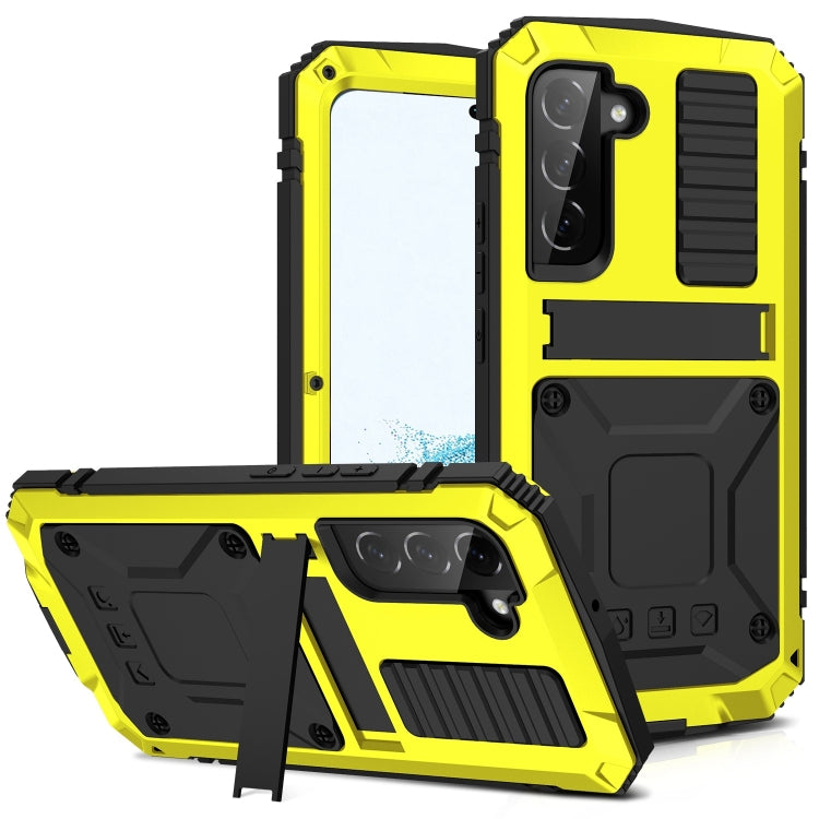 Custodia silicone con supporto per Samsung Galaxy S22 Ultra 5G