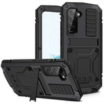 Custodia silicone con supporto per Samsung Galaxy S22 Ultra 5G