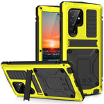 Custodia silicone con supporto per Samsung Galaxy S22 Ultra 5G