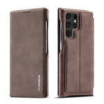 LC.IMEEKE Custodia per telefono in pelle a vibrazione orizzontale Hon Ancient Series, For Samsung Galaxy S22 5G, For Samsung Galaxy S22+ 5G, For Samsung Galaxy S22 Ultra 5G