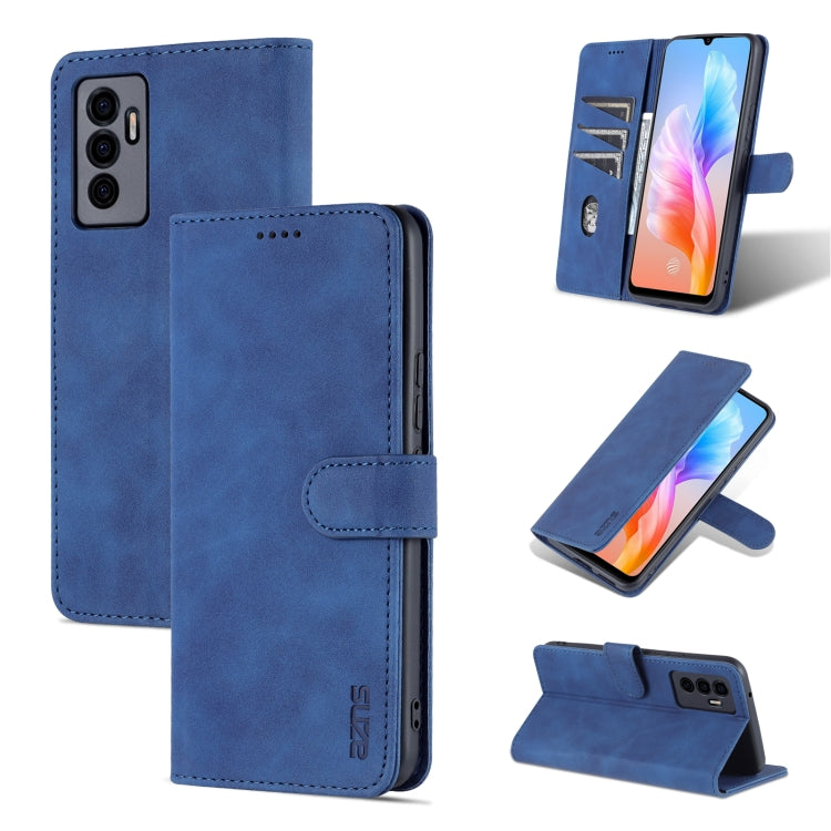 AZNS Skin Feel Calf Texture Custodia per telefono orizzontale in pelle a conchiglia, For vivo S10e / V23e, For vivo T1 5G, For Honor X30i