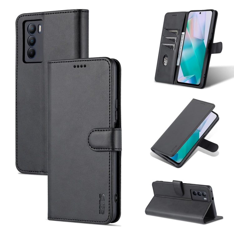 AZNS Skin Feel Calf Texture Custodia per telefono orizzontale in pelle a conchiglia, For vivo S10e / V23e, For vivo T1 5G, For Honor X30i