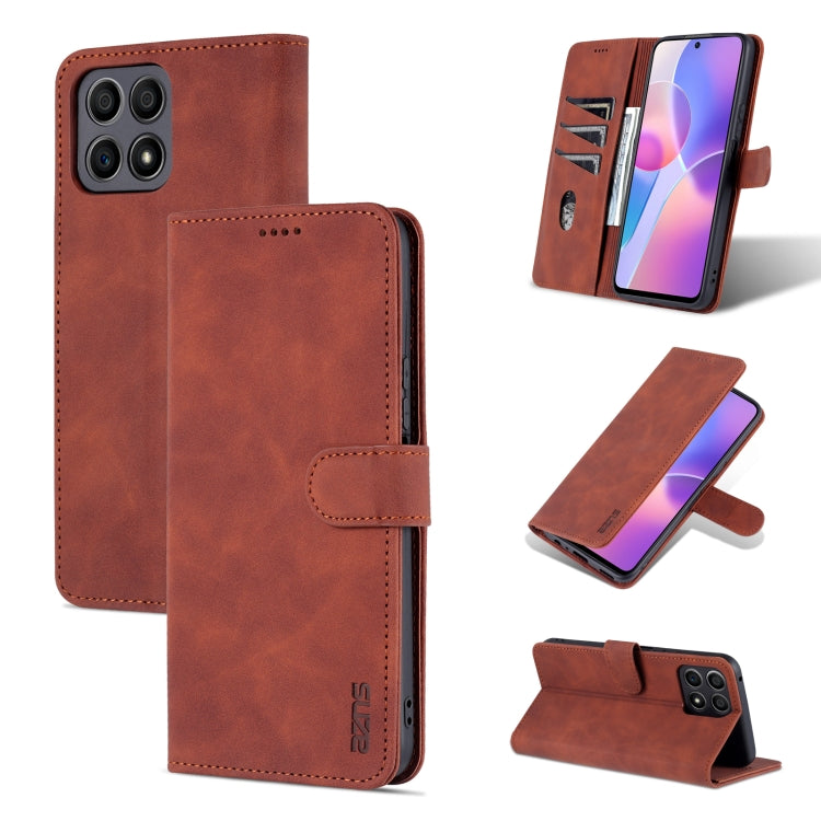 AZNS Skin Feel Calf Texture Custodia per telefono orizzontale in pelle a conchiglia, For vivo S10e / V23e, For vivo T1 5G, For Honor X30i