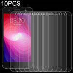 10 pellicole in vetro temperato da 0,26 mm 9H 2,5D, For Sony Xperia Z3v (10 PCS), For LG X500 (10 PCS), For Samsung Z4 (10 PCS)