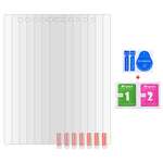 10 pellicole in vetro temperato da 0,26 mm 9H 2,5D, For Sony Xperia Z3v (10 PCS), For LG X500 (10 PCS), For Samsung Z4 (10 PCS)