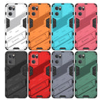 Punk Armor 2 in 1 PC + custodia per telefono antiurto in TPU con supporto invisibile, For OPPO Reno7 5G China, For OPPO Reno7 Pro 5G
