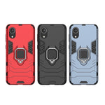 Custodia protettiva antiurto per PC + TPU con supporto per anello magnetico, For Samsung Galaxy A03 Core