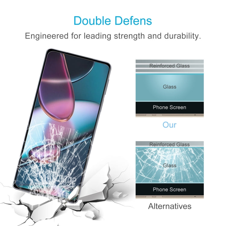 Pellicola in vetro temperato 9H 2.5D da 0,26 mm, For Motorola Edge X30 / Edge 30 Pro (1 PC), For Fujitsu Arrows 5G F-51A (1 PC), For Fujitsu Arrows WE (1 PC), For Kyocera Android One S6 (1 PC), For Motorola Moto G Stylus 2022 (1 PC)                    ...