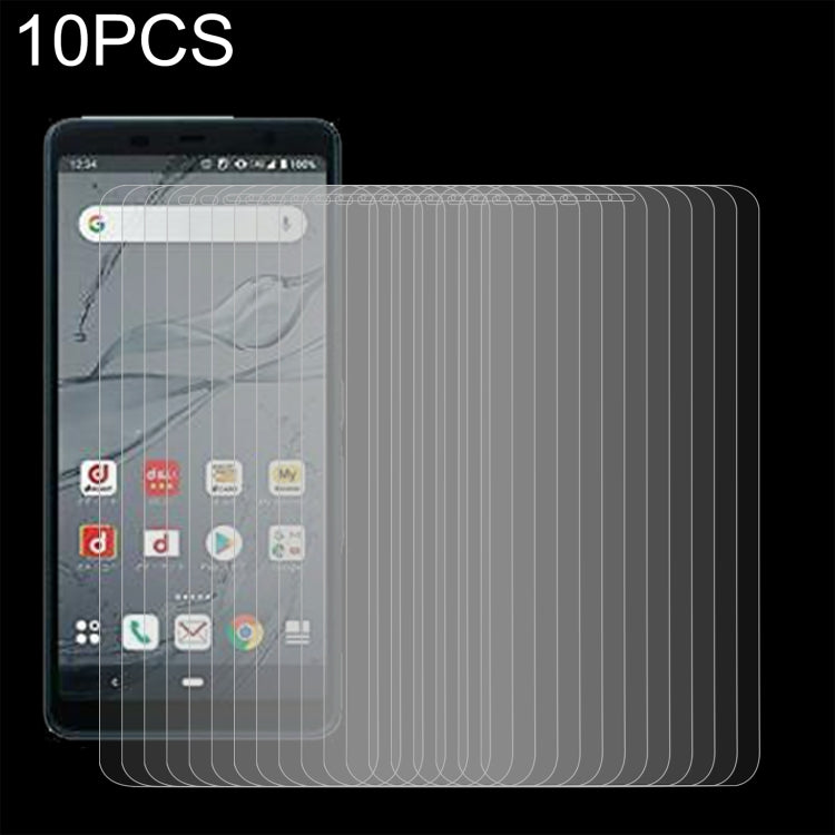10 pellicole in vetro temperato da 0,26 mm 9H 2,5D, For Fujitsu Arrows 5G F-51A (10 PCS), For Fujitsu Arrows WE (10 PCS), For Kyocera Android One S6 (10 PCS), For Motorola Moto G Stylus 2022 (10 PCS), For Fujitsu Arrows Be3 (10 PCS)                    ...
