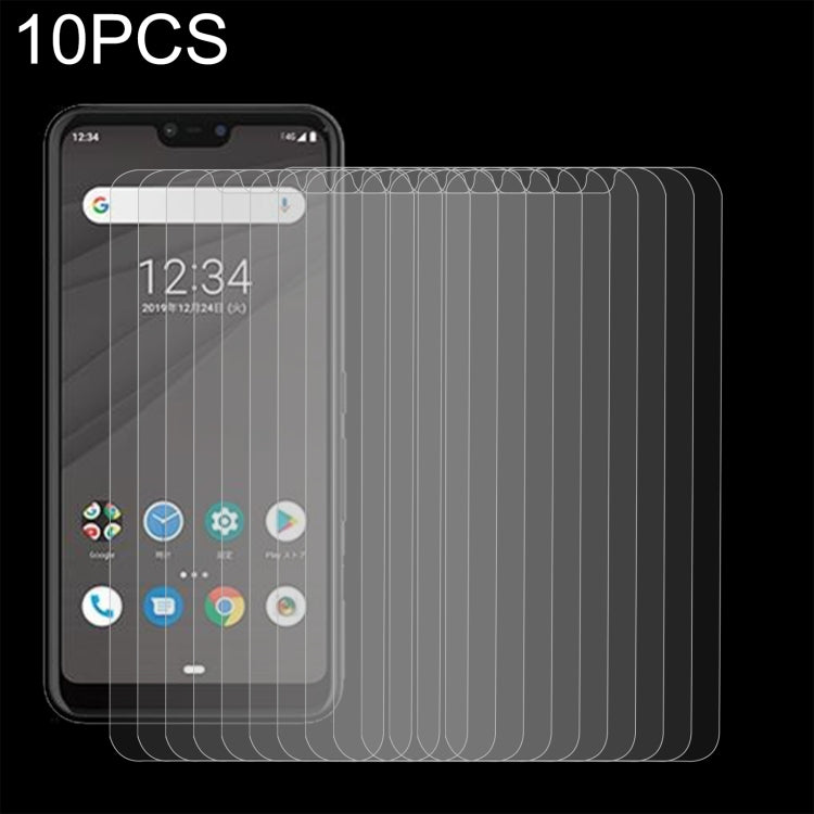 10 pellicole in vetro temperato da 0,26 mm 9H 2,5D, For Fujitsu Arrows 5G F-51A (10 PCS), For Fujitsu Arrows WE (10 PCS), For Kyocera Android One S6 (10 PCS), For Motorola Moto G Stylus 2022 (10 PCS), For Fujitsu Arrows Be3 (10 PCS)                    ...