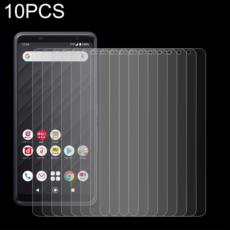 10 pellicole in vetro temperato da 0,26 mm 9H 2,5D, For OPPO A55s 5G (10 PCS), For Fujitsu Arrows U 801FJ (10 PCS), For vivo Y3s 2021 (10 PCS), For Fujitsu F-41A (10 PCS), For OPPO A95 (10 PCS), For vivo Y53 (10 PCS), For Fujitsu F-42A (10 PCS)        ...