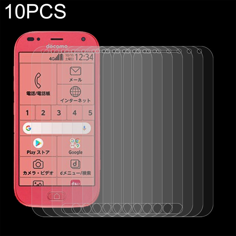 10 pellicole in vetro temperato da 0,26 mm 9H 2,5D, For OPPO A55s 5G (10 PCS), For Fujitsu Arrows U 801FJ (10 PCS), For vivo Y3s 2021 (10 PCS), For Fujitsu F-41A (10 PCS), For OPPO A95 (10 PCS), For vivo Y53 (10 PCS), For Fujitsu F-42A (10 PCS)        ...