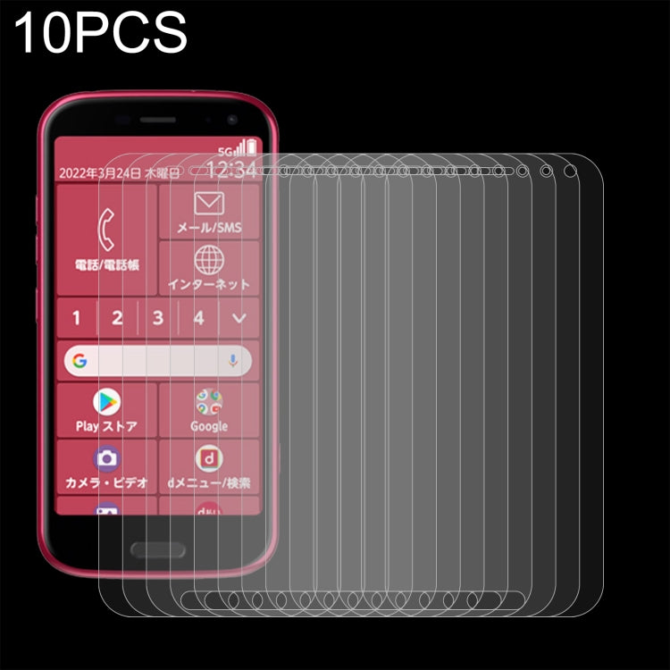 10 pellicole in vetro temperato da 0,26 mm 9H 2,5D, For OPPO A55s 5G (10 PCS), For Fujitsu Arrows U 801FJ (10 PCS), For vivo Y3s 2021 (10 PCS), For Fujitsu F-41A (10 PCS), For OPPO A95 (10 PCS), For vivo Y53 (10 PCS), For Fujitsu F-42A (10 PCS)        ...