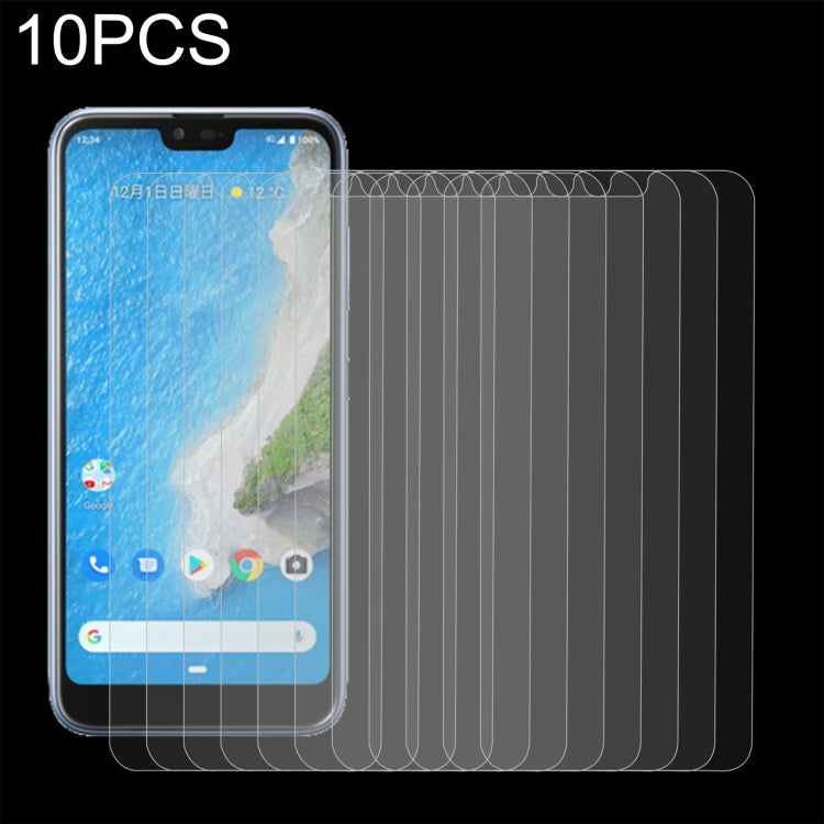 10 pellicole in vetro temperato da 0,26 mm 9H 2,5D, For Fujitsu Arrows 5G F-51A (10 PCS), For Fujitsu Arrows WE (10 PCS), For Kyocera Android One S6 (10 PCS), For Motorola Moto G Stylus 2022 (10 PCS), For Fujitsu Arrows Be3 (10 PCS)                    ...