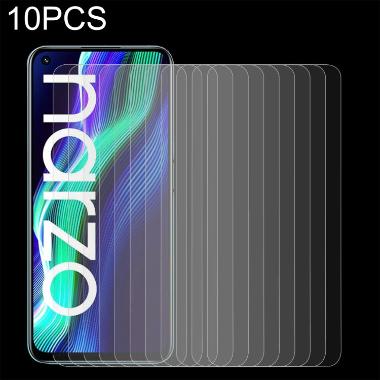 10 pellicole in vetro temperato da 0,26 mm 9H 2,5D, For OPPO A55s 5G (10 PCS), For Fujitsu Arrows U 801FJ (10 PCS), For vivo Y3s 2021 (10 PCS), For Fujitsu F-41A (10 PCS), For OPPO A95 (10 PCS), For vivo Y53 (10 PCS), For Fujitsu F-42A (10 PCS)        ...
