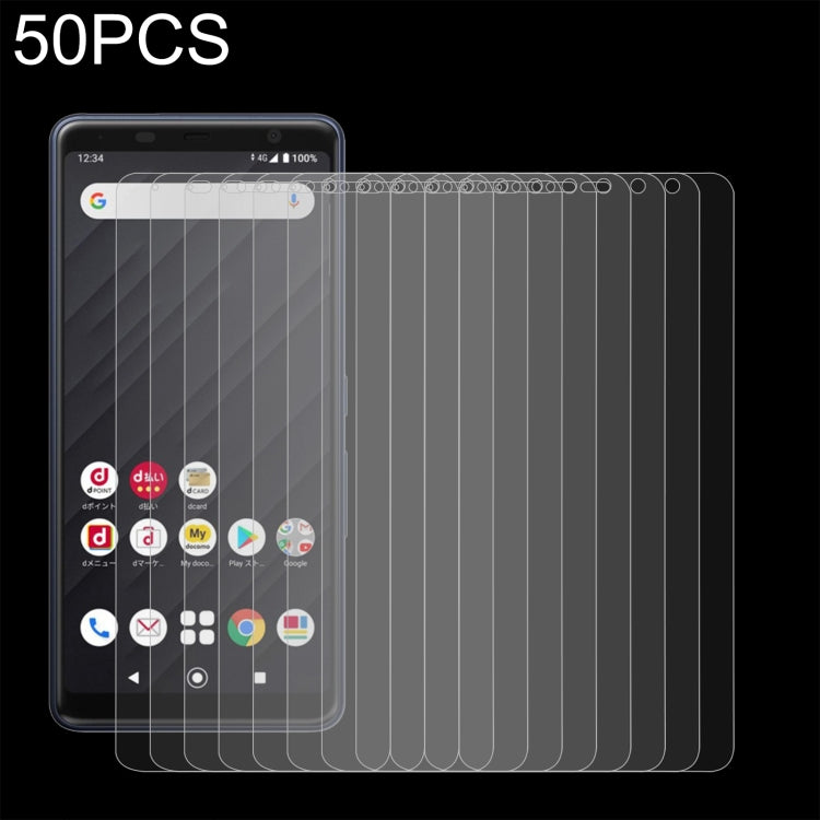 50 pellicole in vetro temperato da 0,26 mm 9H 2,5D, For OPPO A55s 5G (50 PCS), For vivo Y3s 2021 (50 PCS), For Fujitsu F-41A (50 PCS), For OPPO A95 (50 PCS), For vivo Y53 (50 PCS), For Fujitsu F-42A (50 PCS), For Lenovo A2800 (50 PCS)                  ...