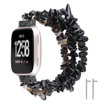 Cinturino con cinturino in pietra grezza, For Fitbit Versa
