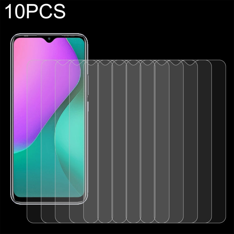 10 pellicole in vetro temperato da 0,26 mm 9H 2,5D, For Tecno A15 (10 PCS), For Tecno A32F (10 PCS), For Infinix HOT 10 Play G25 (10 PCS), For Umidigi A11S (10 PCS), For Infinix HOT 11S (10 PCS), For Tecno NOTE 4 (10 PCS), For Umidigi Bison X10 (10 PCS...