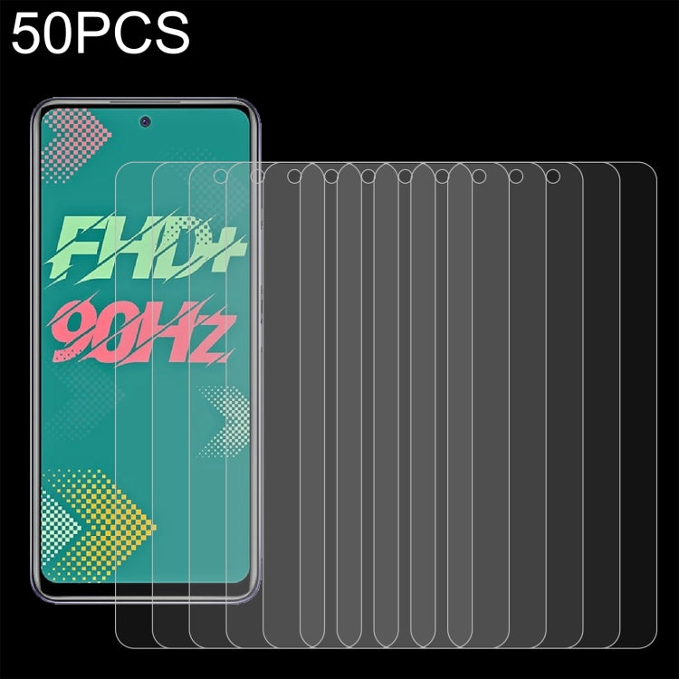 50 pellicole in vetro temperato da 0,26 mm 9H 2,5D, For Tecno A11 (50 PCS), For Tecno A15 (50 PCS), For Tecno A32F (50 PCS), For Infinix HOT 10 Play G25 (50 PCS), For Umidigi A11S (50 PCS), For Infinix HOT 11S (50 PCS), For Tecno NOTE 4 (50 PCS)       ...