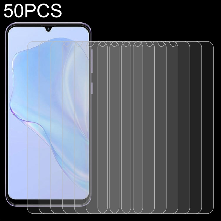 50 pellicole in vetro temperato da 0,26 mm 9H 2,5D, For Ulefone Note 6P (50 PCS), For Tecno S12 (50 PCS), For Oukitel K5000(50 PCS), For Ulefone Note 13P (50 PCS), For Cubot X19S (50 PCS), For Tecno S32 (50 PCS), For Cubot X50 (50 PCS)                 ...