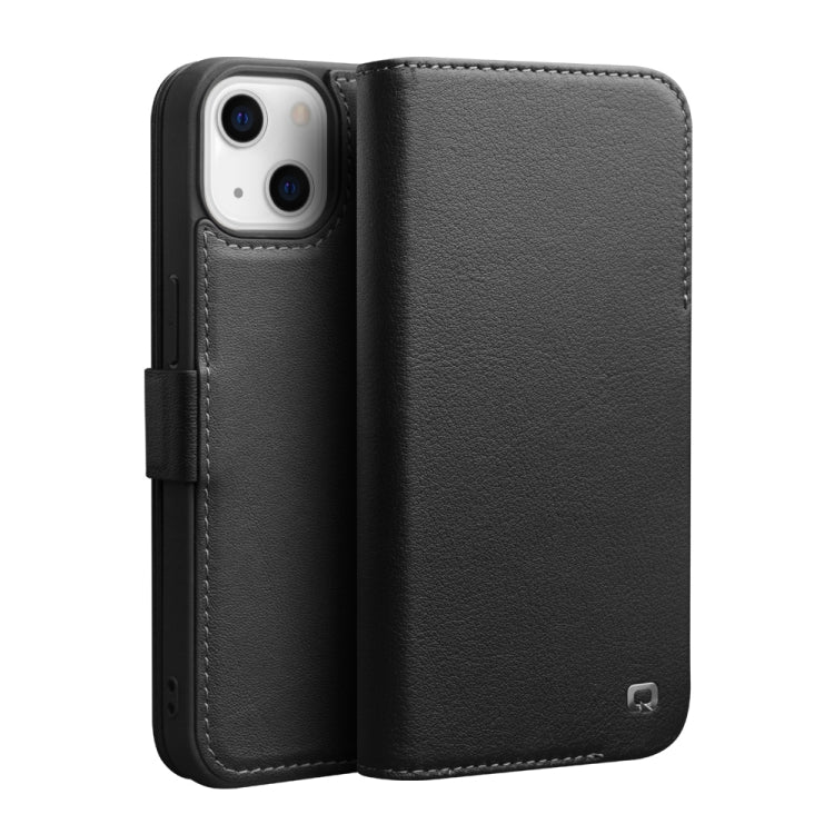 Custodia per telefono in pelle con fibbia magnetica QIALINO, For iPhone 13 mini, For iPhone 13, For iPhone 13 Pro, For iPhone 13 Pro Max