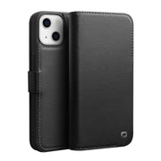 Custodia per telefono in pelle con fibbia magnetica QIALINO, For iPhone 13 mini, For iPhone 13, For iPhone 13 Pro, For iPhone 13 Pro Max