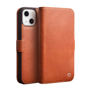 Custodia per telefono in pelle con fibbia magnetica QIALINO, For iPhone 13 mini, For iPhone 13, For iPhone 13 Pro, For iPhone 13 Pro Max