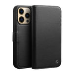 Custodia portafoglio in pelle con fibbia magnetica per iPhone 13