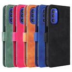 Custodia per telefono in pelle con vibrazione magnetica Skin Feel, For Motorola Moto G51 5G, For TCL 20 XE, For Ulefone Note 6