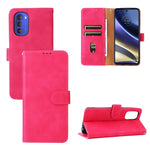 Custodia per telefono in pelle con vibrazione magnetica Skin Feel, For Motorola Moto G51 5G, For TCL 20 XE, For Ulefone Note 6