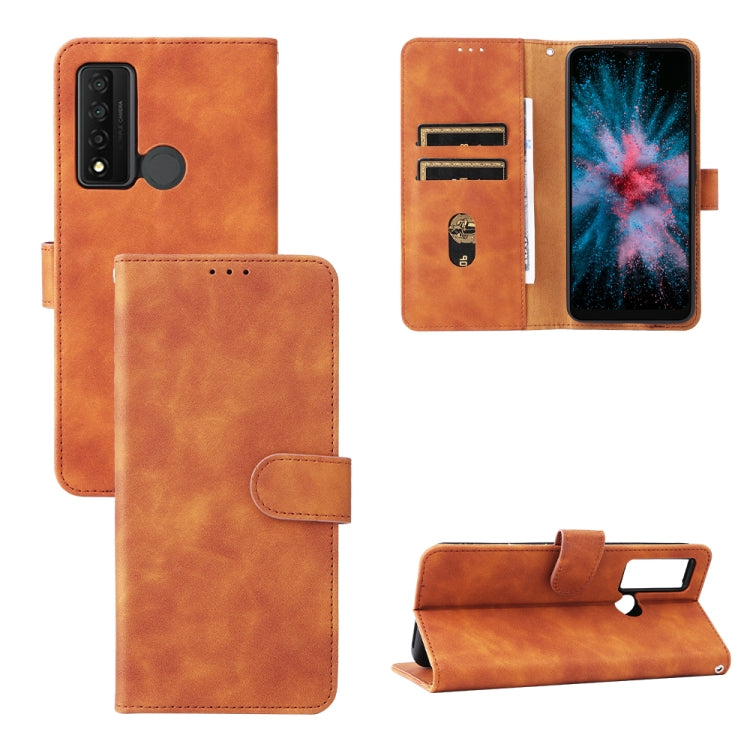 Custodia per telefono in pelle con vibrazione magnetica Skin Feel, For Motorola Moto G51 5G, For TCL 20 XE, For Ulefone Note 6