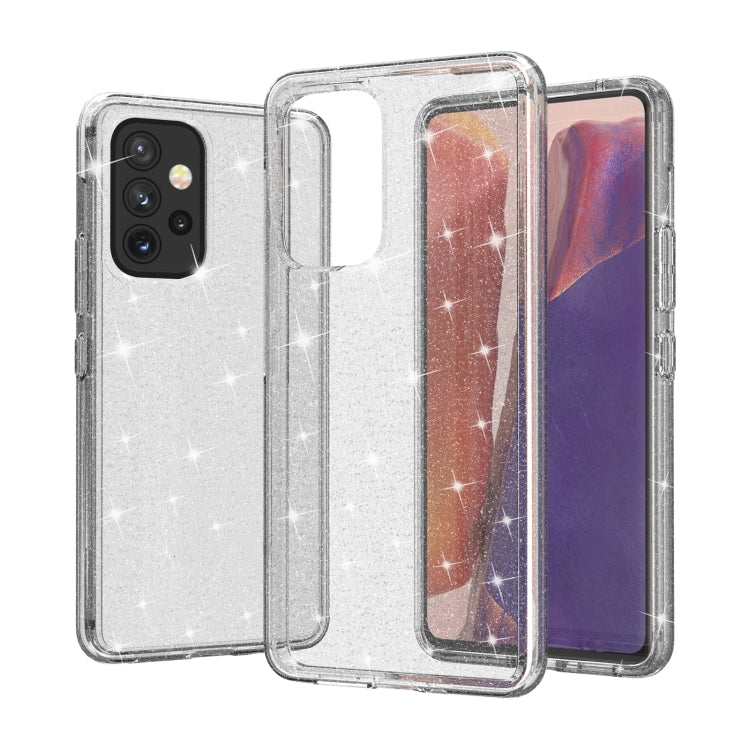 Custodia protettiva antiurto per telefono in polvere glitter stile Terminator, For Samsung Galaxy A33 5G, For Samsung Galaxy A03s 166mm US Version, For Samsung Galaxy A13 5G, For Samsung Galaxy A53 5G