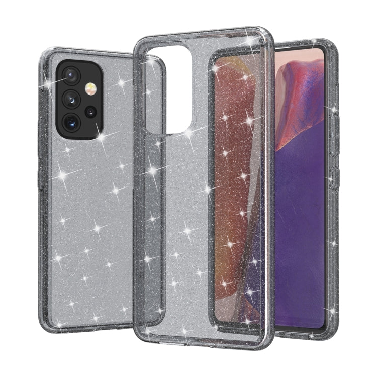 Custodia protettiva antiurto per telefono in polvere glitter stile Terminator, For Samsung Galaxy A33 5G, For Samsung Galaxy A03s 166mm US Version, For Samsung Galaxy A13 5G, For Samsung Galaxy A53 5G