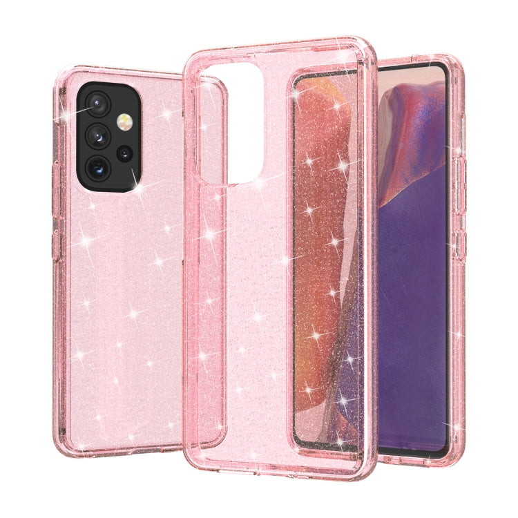 Custodia protettiva antiurto per telefono in polvere glitter stile Terminator, For Samsung Galaxy A33 5G, For Samsung Galaxy A03s 166mm US Version, For Samsung Galaxy A13 5G, For Samsung Galaxy A53 5G