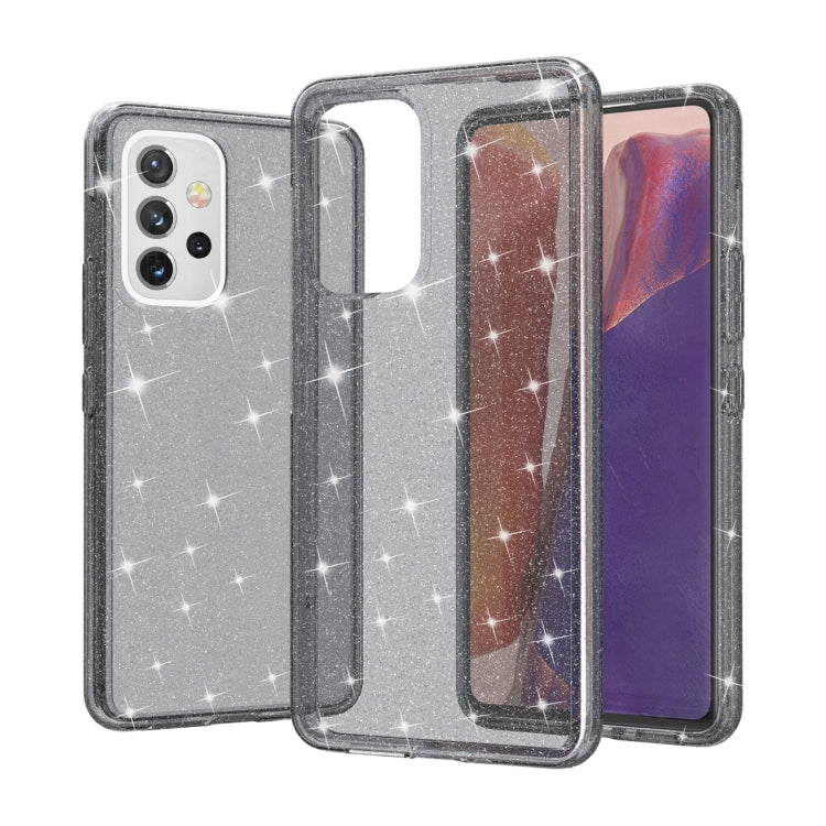 Custodia protettiva antiurto per telefono in polvere glitter stile Terminator, For Samsung Galaxy A33 5G, For Samsung Galaxy A03s 166mm US Version, For Samsung Galaxy A13 5G, For Samsung Galaxy A53 5G
