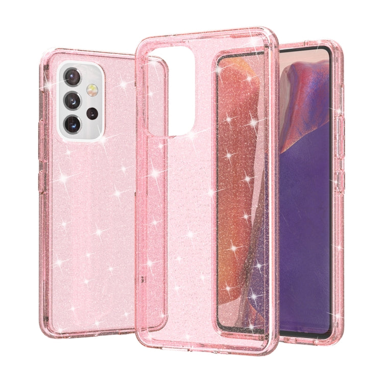 Custodia protettiva antiurto per telefono in polvere glitter stile Terminator, For Samsung Galaxy A33 5G, For Samsung Galaxy A03s 166mm US Version, For Samsung Galaxy A13 5G, For Samsung Galaxy A53 5G