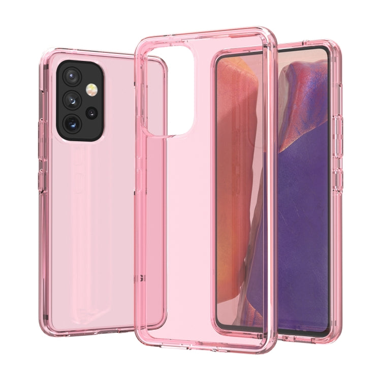 Custodia protettiva trasparente per telefono stile Terminator antiurto, For Samsung Galaxy A33 5G, For Samsung Galaxy A03s 166mm US Version, For Samsung Galaxy A13 5G, For Samsung Galaxy A53 5G