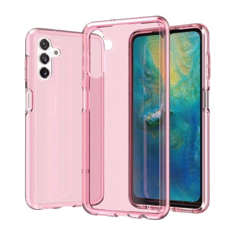 Custodia protettiva trasparente per telefono stile Terminator antiurto, For Samsung Galaxy A33 5G, For Samsung Galaxy A03s 166mm US Version, For Samsung Galaxy A13 5G, For Samsung Galaxy A53 5G