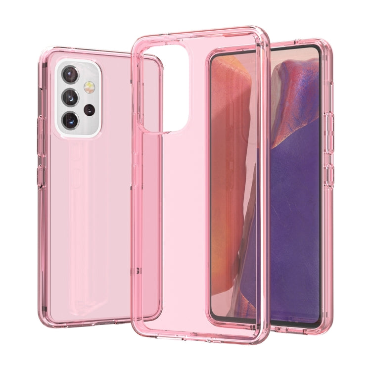 Custodia protettiva trasparente per telefono stile Terminator antiurto, For Samsung Galaxy A33 5G, For Samsung Galaxy A03s 166mm US Version, For Samsung Galaxy A13 5G, For Samsung Galaxy A53 5G