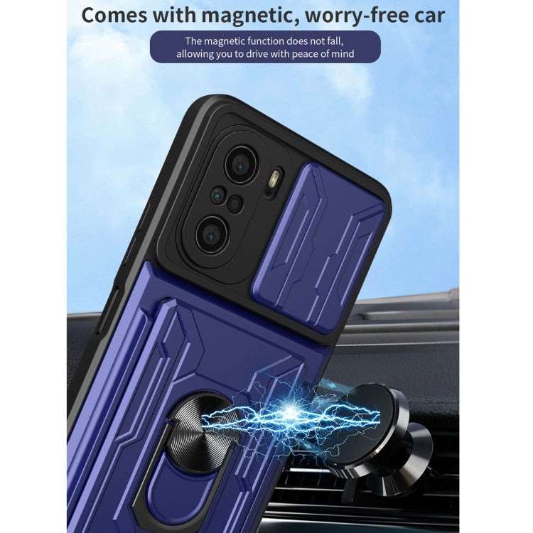 Custodia per telefono con scheda Camshield scorrevole, For Xiaomi Redmi K40/Poco F3/Mi 11i, For Xiaomi Mi 11 Lite, For OPPO Realme C20 / C21, For OPPO Realme C25 / C15, For OPPO Realme 8 / 8 Pro