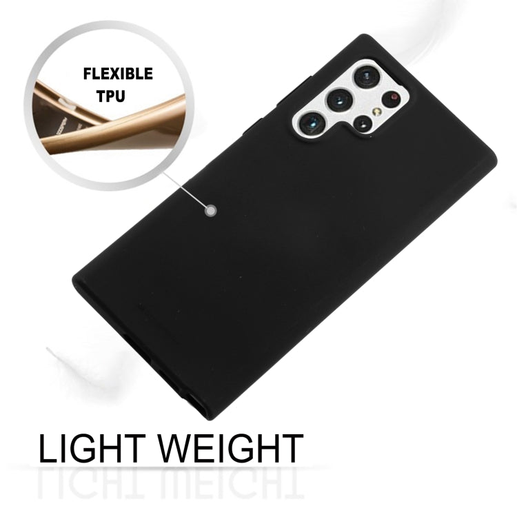 GOOSPERY SOFT FEELING Custodia morbida in TPU liquido, For Samsung Galaxy S22 5G, For Samsung Galaxy S22 Ultra 5G, For Samsung Galaxy S22+ 5G