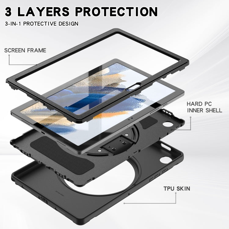 Custodia per tablet antiurto in TPU + PC, For Samsung Galaxy Tab A8 10.5 2021